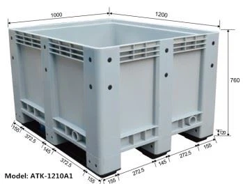 Solid pallet box Solid pallet box